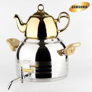 کتری و قوری سامسونیا 5 لیتری استیل مدل 9030